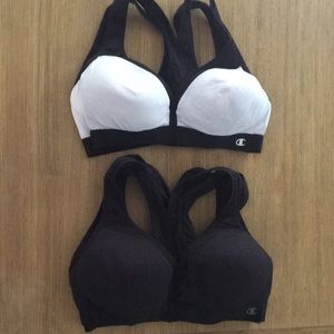 Champion racer-back Sports Bras small set of 5 EUC